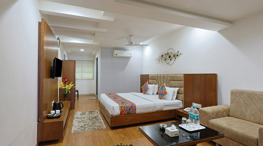 Lobby of HOTEL AMBASSADOR VADODARA Hotel Vadodara - Budget Hotels in Vadodara